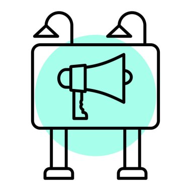 modern simge vektör illüstrasyonu 