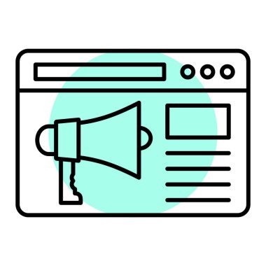 modern simge vektör illüstrasyonu 