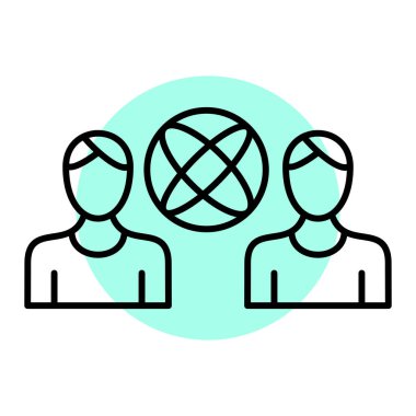 modern simge vektör illüstrasyonu 