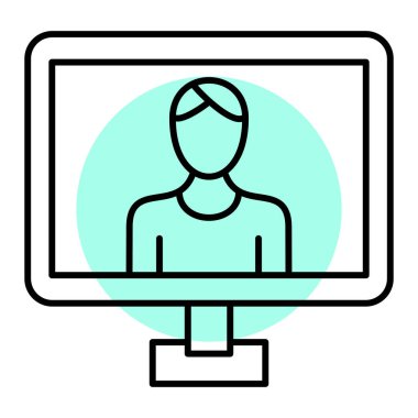 modern simge vektör illüstrasyonu 