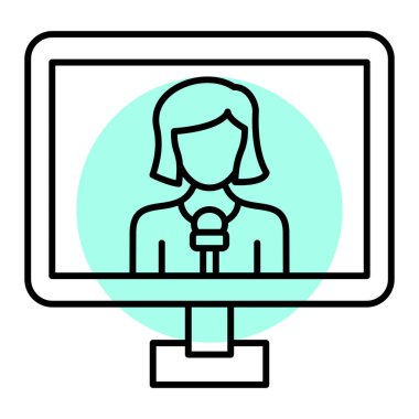 modern simge vektör illüstrasyonu 