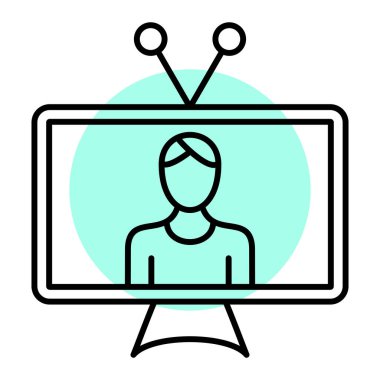 modern simge vektör illüstrasyonu 