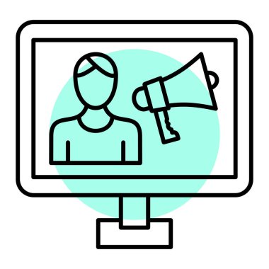 modern simge vektör illüstrasyonu 