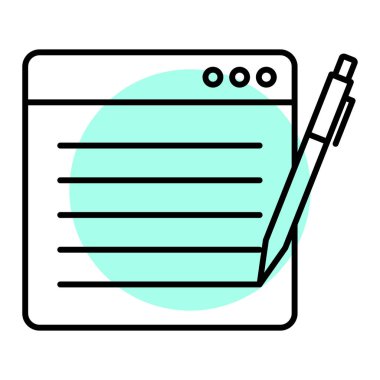 modern simge vektör illüstrasyonu 