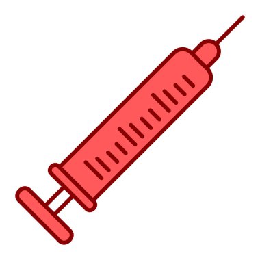 Şırınga ikonu vektör çizimi