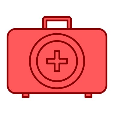 İlk yardım kiti vektör illüstrasyonu