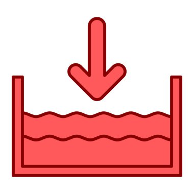 Modern b 'nin vektör illüstrasyonu eksik simgesi
