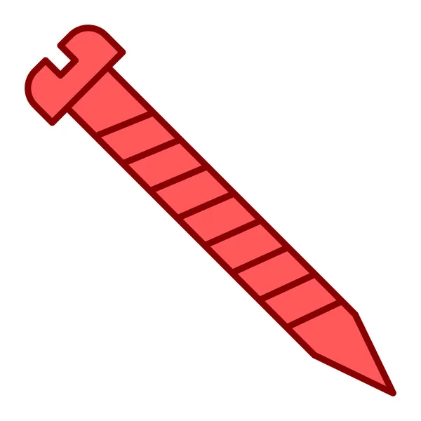 Bleistift Symbol Vektor Illustration — Stockvektor