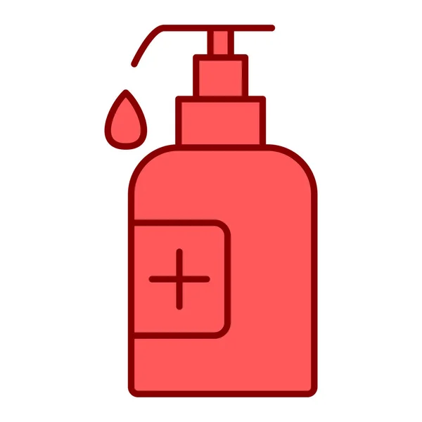 Vektorillustration Einer Flasche Shampoo Symbol — Stockvektor