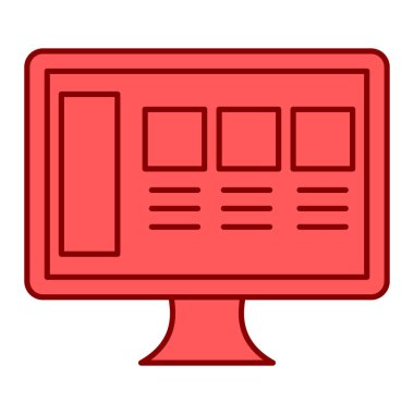 modern simge vektör illüstrasyonu