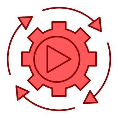 modern simge vektör illüstrasyonu