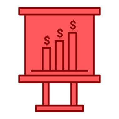 iş büyümesi simgesi vektör illüstrasyonu