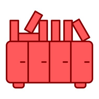 arşiv vektör illüstrasyonu, simge ögesi arkaplanı