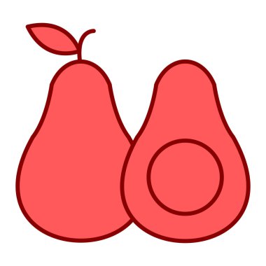 taze meyve ve sebze vektör illüstrasyon grafik tasarımı