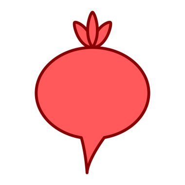 taze sebze ikonu vektör illüstrasyon grafik tasarımı 