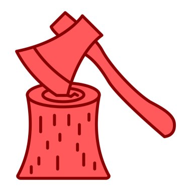 Balta simgesi. Beyaz arkaplanda izole edilmiş web tasarımı için vektör simgesi