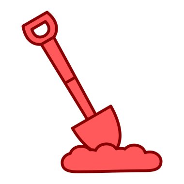 Kürek vektör illüstrasyon tasarımı
