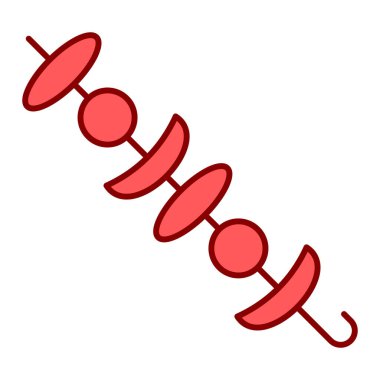 Gıda simgesinin vektör illüstrasyonu