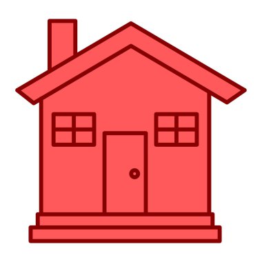 ev simgesi vektör illüstrasyonu