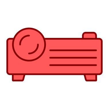 video kamera simgesi vektör illüstrasyon grafik tasarımı