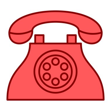 Telefon. Web simgesi basit tasarım