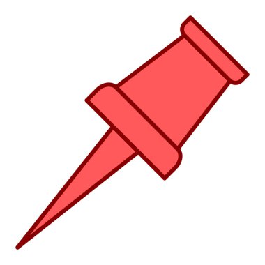 pin simgesi vektör illüstrasyonu