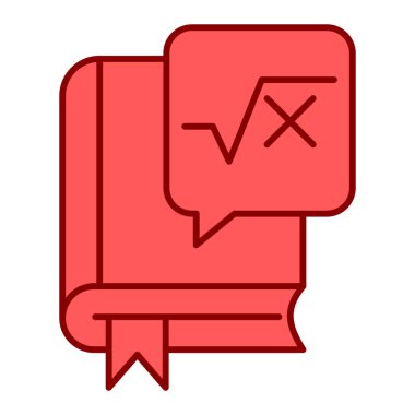 İleti ikonu vektör illüstrasyon tasarımı içeren kitap