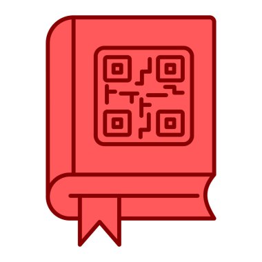 kitap simgesi vektör illüstrasyonu