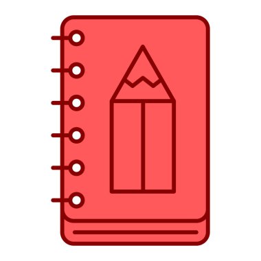 kalem simgesi vektör illüstrasyonu