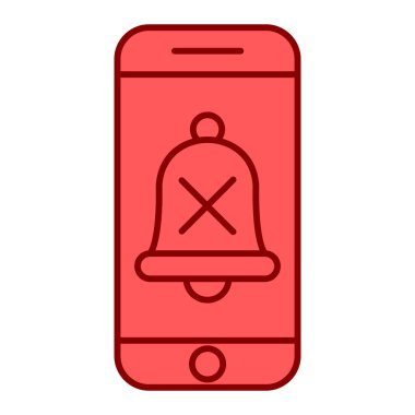 cep telefonu simgesi. vektör illüstrasyonu