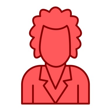 Avatar man simgesi vektör illüstrasyon tasarımı