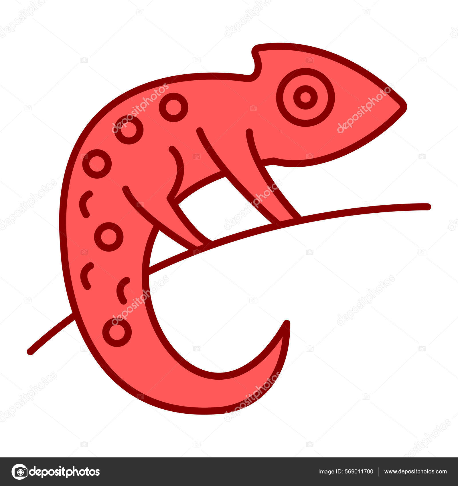 Funny Chameleon Vector Art Stock Images ページ 7 Depositphotos