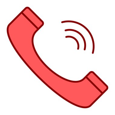 telefon arama simgesi vektör illüstrasyonu