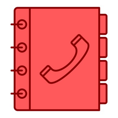 telefon arama simgesi vektör illüstrasyonu