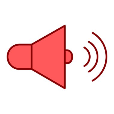 hoparlör vektör illüstrasyonu