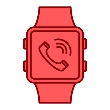 Akıllı saat simgesi. vektör illüstrasyonu