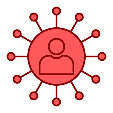 seo modern simgesinin vektör illüstrasyonu