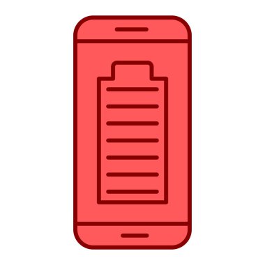 cep telefonu simgesi. akıllı telefon vektör illüstrasyon sembolü ve web tasarımı