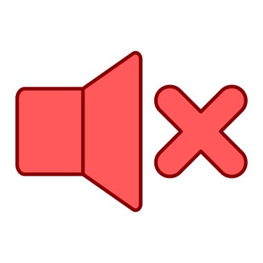 ses simgesi vektör illüstrasyonu