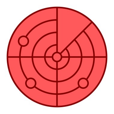 hedef simge vektör illüstrasyonu