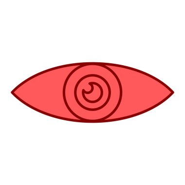 Göz simgesi vektör illüstrasyonu