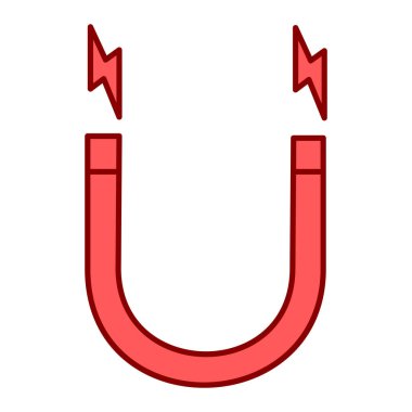 mıknatıs simgesi vektör çizimi