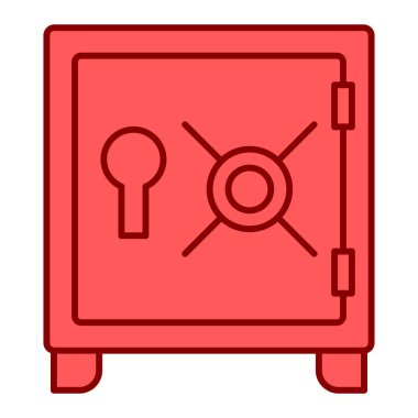 güvenli simge vektör illüstrasyonu