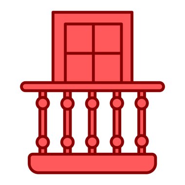 Pencere oluşturma simgesinin vektör illüstrasyonu