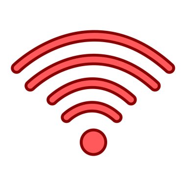 wifi sinyal ikonu vektör illüstrasyon tasarımı