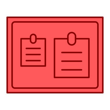 not panosu basit simge, vektör illüstrasyonu