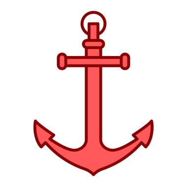 çapa simgesi. vektör illüstrasyonu