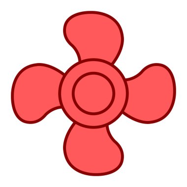 Hayran ikonu. Web için basit illüstrasyon vektör simgesi