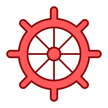 geminin direksiyon simgesi vektör illüstrasyonu