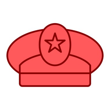 Bir yıldız simgesinin vektör illüstrasyonu